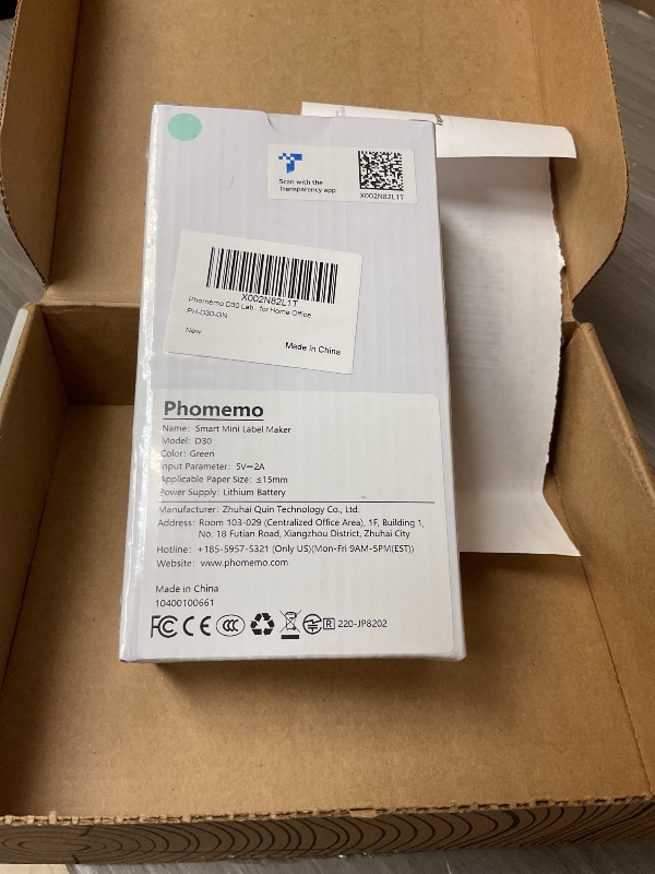 Photo 1 of Phomemo Label Maker Machine with Tape D30 Label Printer-with 3 Roll Adhesive Label,Bluetooth Label Maker Small Portable Sticker Maker Compatible with iOS&Android White