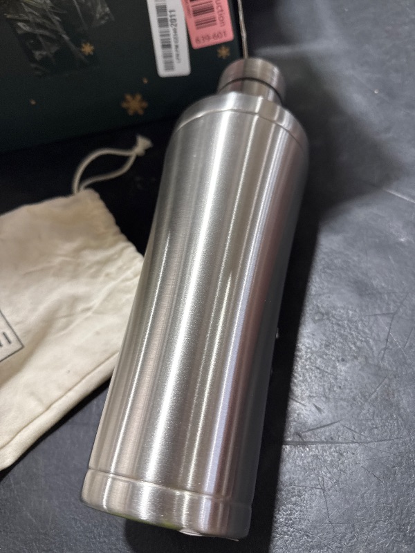 Photo 1 of Elevated Craft Hybrid Cocktail Shaker - Premium Vacuum Insulated Stainless Steel Cocktail Shaker - Innovative Measuring System - Martini Shaker for the Home Bartender - 28oz Total Volume