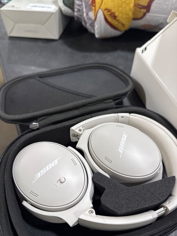Photo 1 of Bose QuietComfort Bluetooth Headphones, Wireless Headphones with Active Over Ear Noise Cancelling and Mic, Deep Bass, Up to 24 Hours of Playtime, Black