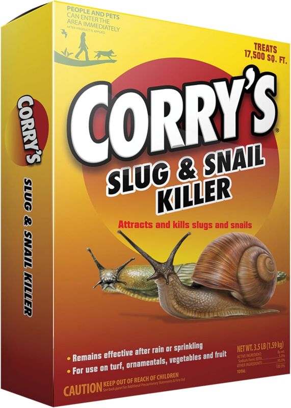 Photo 1 of Corry's 100537446 Slug & Snail Killer, 3.5 lb,