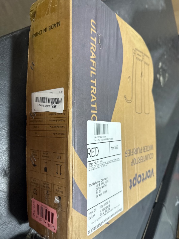 Photo 1 of VORTOPT Countertop Water Filter System,Direct Connect Water Filtration-0.01?m Filtration Reduces PFOA/PFOS,Chlorine,Heavy Metals,Bad Odors-C2 and UF Filter