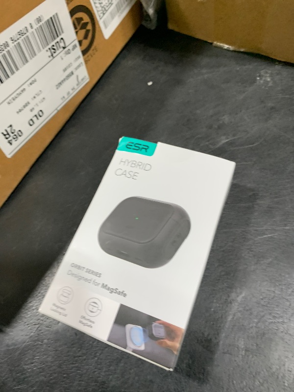 Photo 1 of ESR for AirPods Pro 2 Case, Compatible with Airpods Pro Case 2nd / 1st Generation (2023/2022/2019), Compatible with MagSafe, Full Drop Protection Cover with Lanyard, Black
