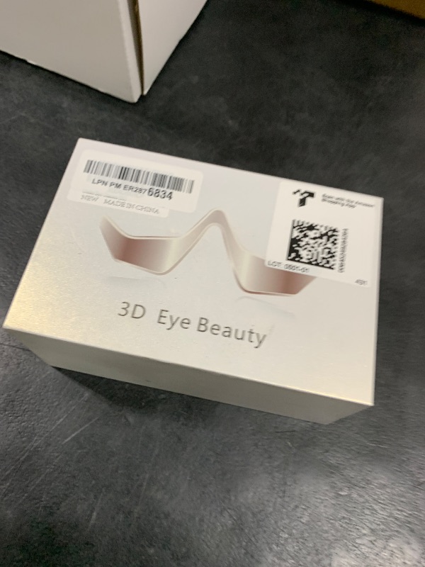Photo 1 of Qcccmyy Under Eye Red Light Therapy Device, Red Light Therapy Glasses for Eyes Light-Weight Eye Massager for Reducing Dark Circles and Puffiness, Smoothing Fine Lines