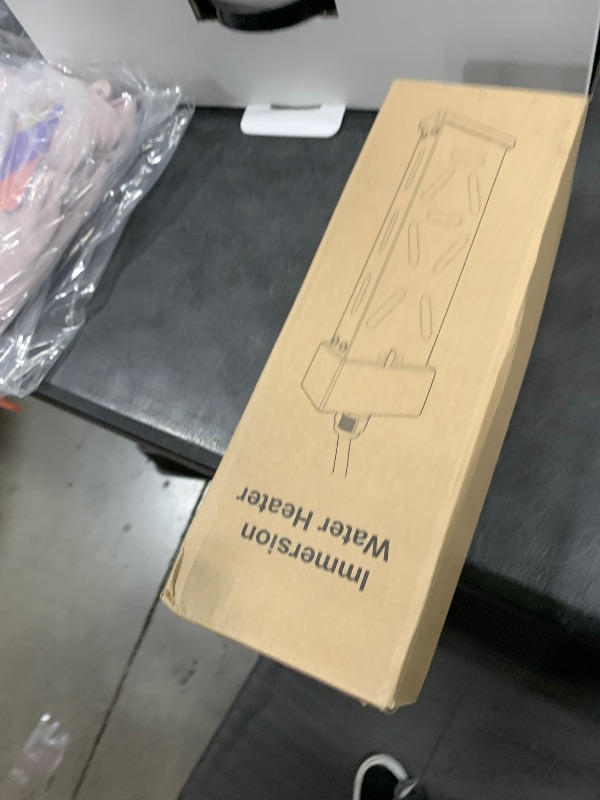 Photo 1 of Immersion Water Heater?1800W, Portable Mini Pool Heater, Bucket Heater, Adjustable Thermostat, Real?Time Temperature Display, Anti Dry Burn Protection, for Bathtub, hot tub, Inflatable Pools, 120V