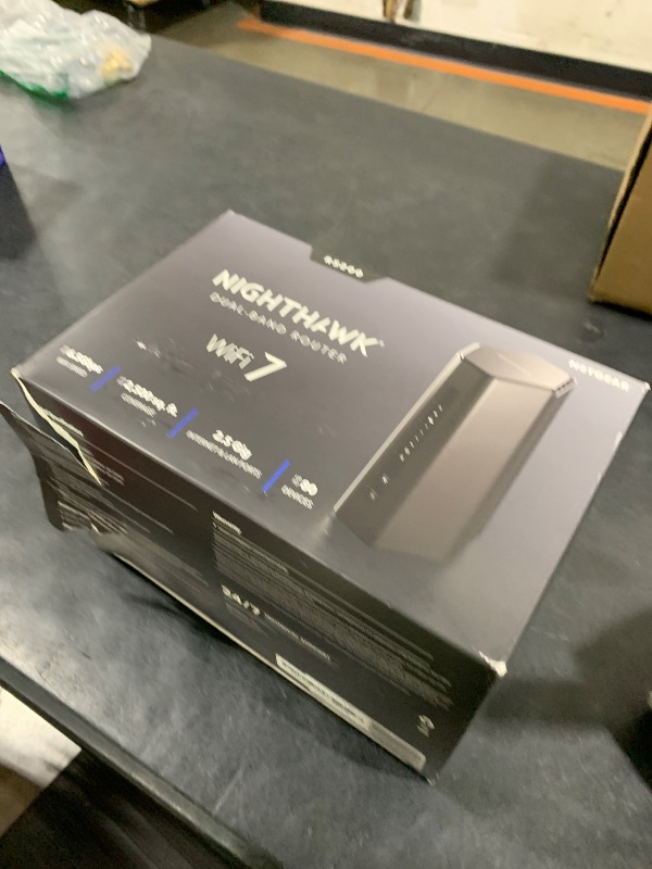 Photo 1 of NETGEAR Nighthawk Dual-Band WiFi 7 Router (RS200) – Security Features, BE6500 Wireless Speed (up to 6.5 Gbps) - Covers up to 2,500 sq. ft., 80 Devices – 2.5 Gig Internet Port - Free Expert Help