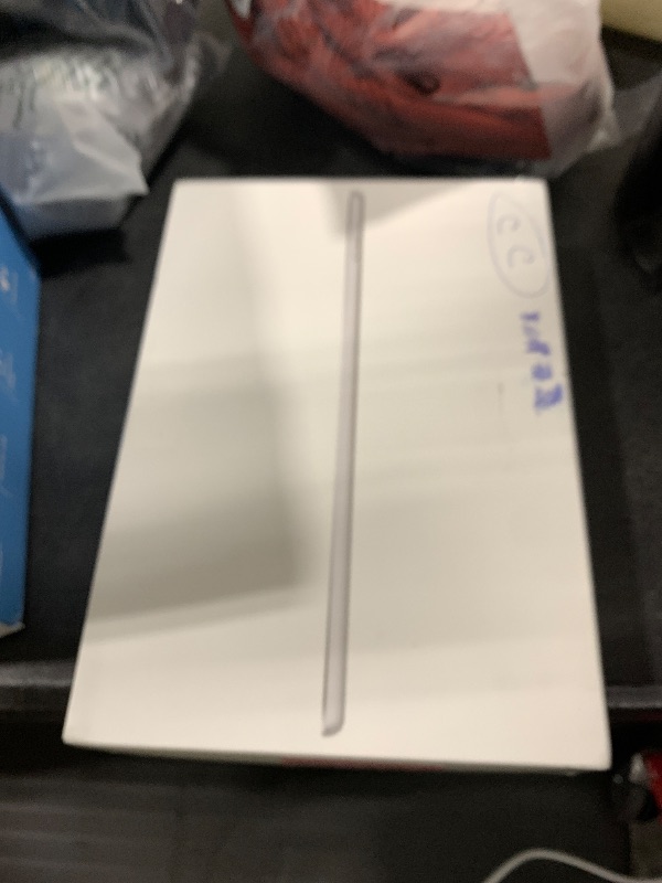 Photo 1 of Apple iPad (9th Generation): with A13 Bionic chip, 10.2-inch Retina Display, 256GB, Wi-Fi, 12MP front/8MP Back Camera, Touch ID, All-Day Battery Life – Silver