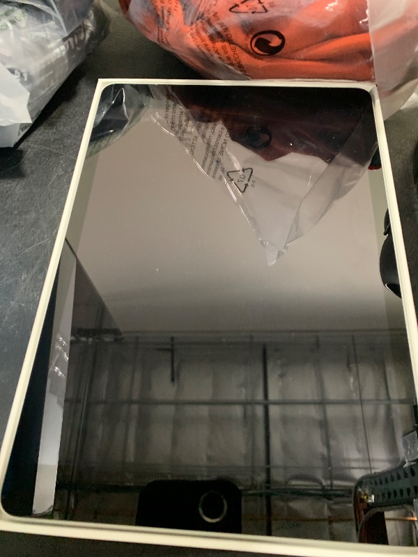 Photo 1 of Apple iPad (9th Generation): with A13 Bionic chip, 10.2-inch Retina Display, 256GB, Wi-Fi, 12MP front/8MP Back Camera, Touch ID, All-Day Battery Life – Silver