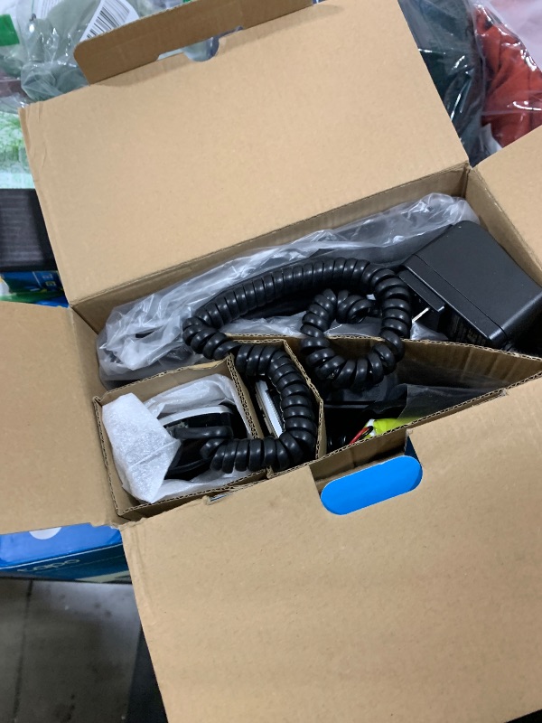 Photo 1 of AT&T TL86103 2-Line Corded/Cordless for Small Business with Answering Machine, 2-Mailboxes, Connect-to-Cell, Caller ID Announcer, Intercom, Line-Power, Long Range & Expandable to 12 Handsets
