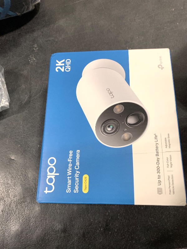 Photo 1 of TP-Link ???? MagCam, 2024 PCMag Editors’ Choice & Wirecutter Recommended Outdoor Security Camera, 2K, Battery, Magnetic Mount Wireless Camera, 150° FOV, SD/Cloud Storage, Person/Vehicle Detection