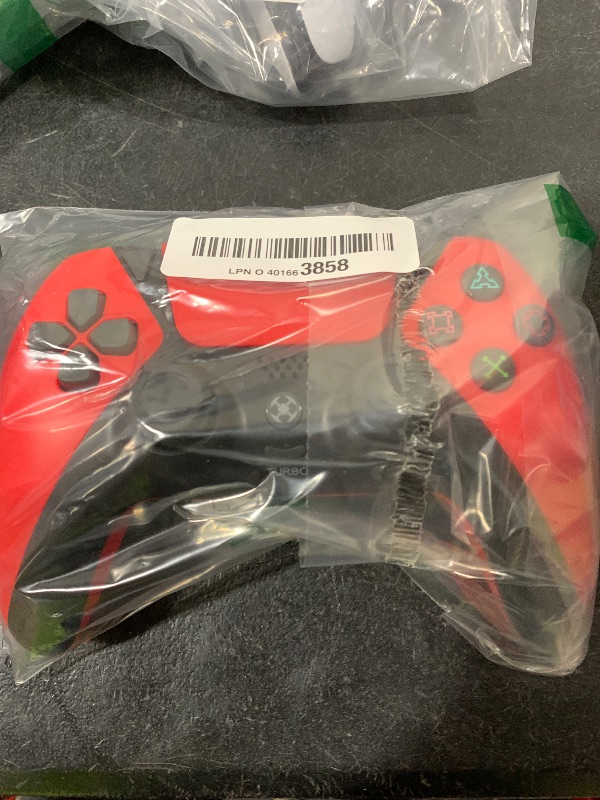 Photo 1 of for PS5 Controller,Wireless Remote Compatible with PlayStation 5,PS4,PC,Supports 6-Axis Gyroscope,Turbo,Button Remapping,Vibration, Ergonomic Design,Type-C Fast Charging,3.5mm Audio Jack,Speaker,Red