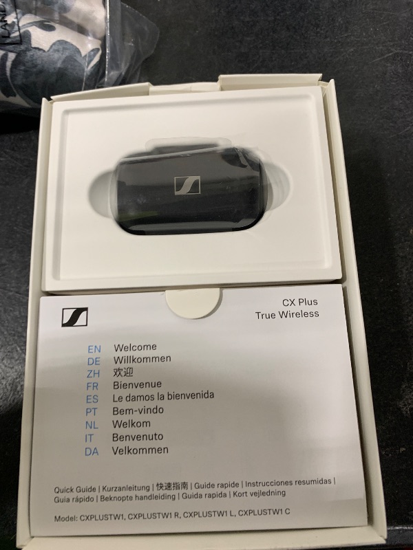 Photo 1 of Sennheiser Consumer Audio CX Plus True Wireless Earbuds - Bluetooth In-Ear Headphones for Music and Calls with Active Noise Cancellation, Customizable Touch Controls, IPX4 and 24-hour Battery Life