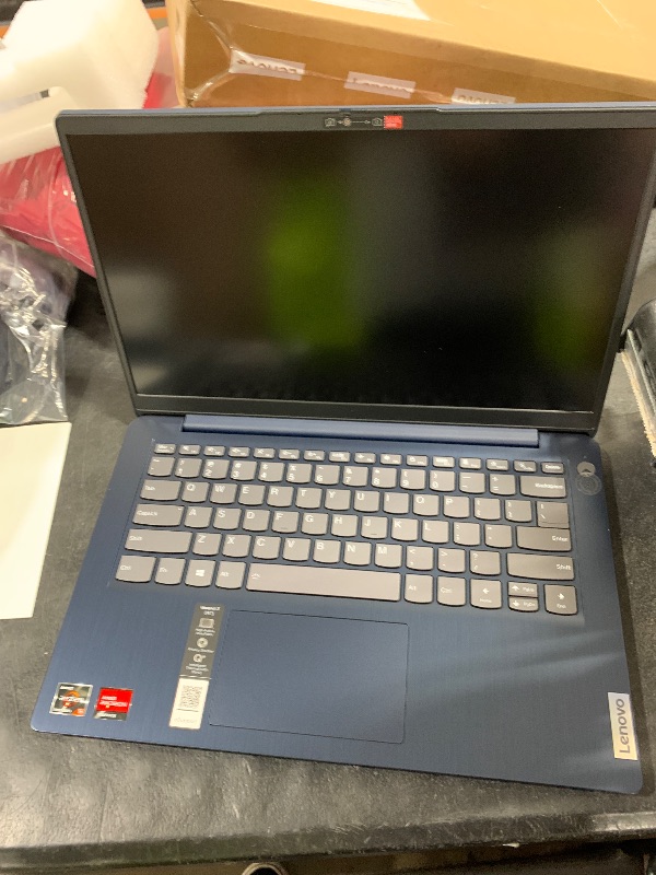 Photo 1 of Lenovo IdeaPad 3 Laptop, 14.0" FHD Display, AMD Ryzen 5 5500U, 8GB RAM, 256GB Storage, AMD Radeon 7 Graphics, Windows 11 Home, Abyss Blue