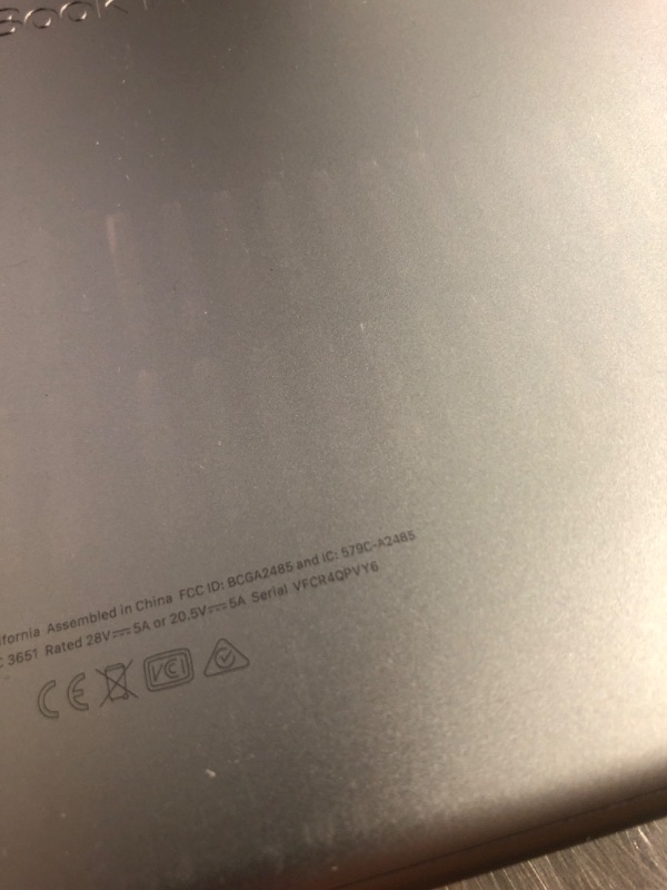 Photo 1 of Apple MacBook Pro Late 2021 with Apple M1 Pro chip (16-inch, 16GB RAM, 512GB SSD) Space Gray (Renewed)