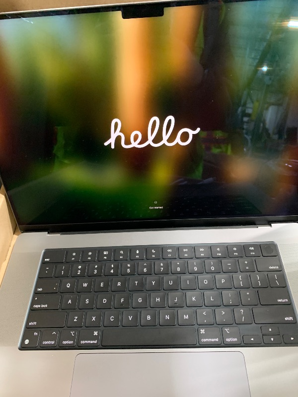 Photo 1 of Apple MacBook Pro Late 2021 with Apple M1 Pro chip (16-inch, 16GB RAM, 512GB SSD) Space Gray (Renewed)