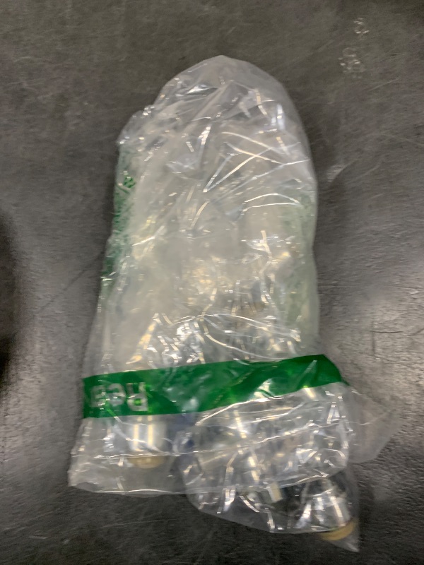 Photo 1 of PURAGEIR Angle Stop Valve 5 Pack,1/2" Ptc X 3/8" Compression Water Shut Off Valve,1/2 Inch Pushfit X 3/8 Inch OD Compression Angle Shut Off Valve with Disconnect Clip,Pex, Copper,Cpvc,PE-RT,Brass
