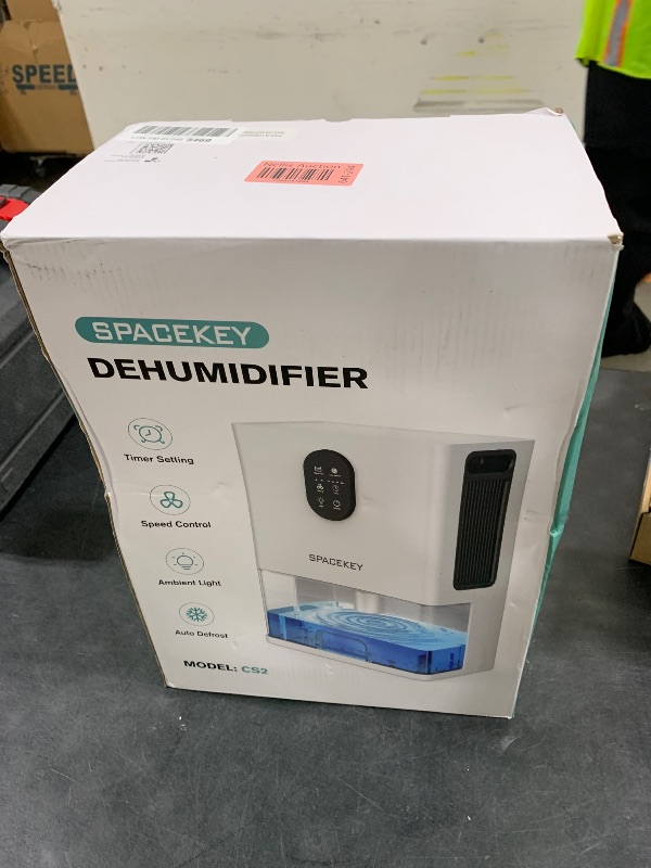 Photo 1 of Dehumidifier, 106 OZ Water Tank (1000 sq.ft) Dehumidifiers for Home, Quiet Dehumidifier for Bathroom Bedroom Basement RV with Timer Setting, Auto Shut Off, 7 Colors LED Light, Sleep Modes, White