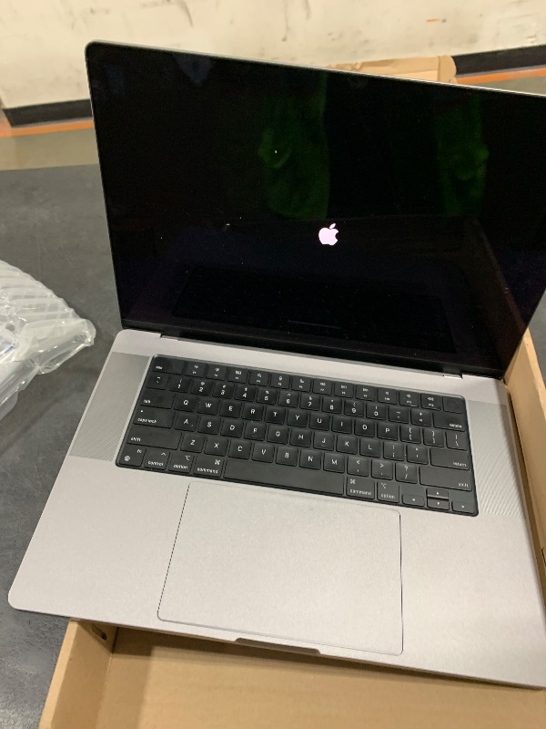Photo 1 of Apple Late 2021 MacBook Pro with Apple M1 Pro chip, 16-inch, 16GB RAM, 1TB SSD, Space Gray (Renewed)
