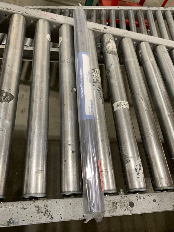 Photo 1 of One Way Privacy Window Film Sun Blocking, Heat Blocking Window Tint for Home See Out But Not in, Static Cling & Anti UV, Black-Silver,23.6 Inch x 78.74 Inch