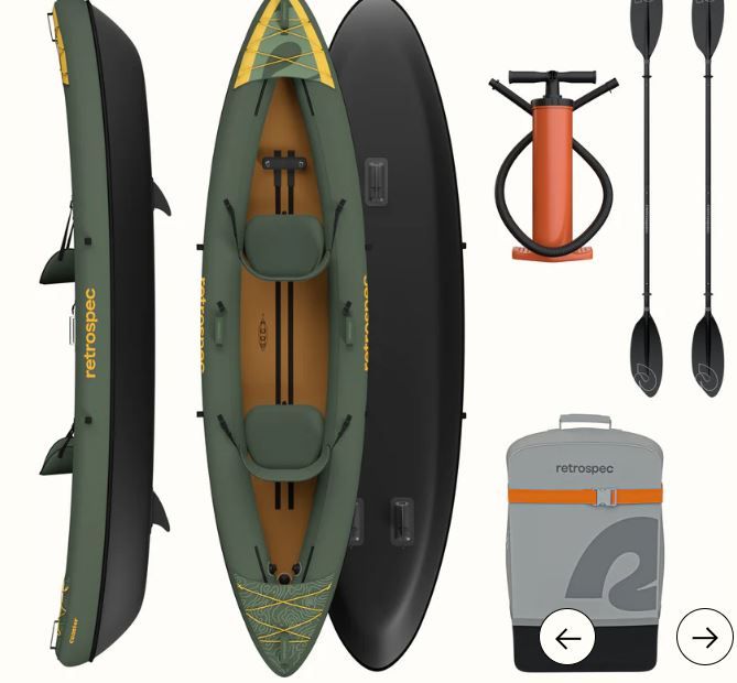 Photo 1 of Retrospect, coaster tandem and salable kayak 12 x 39