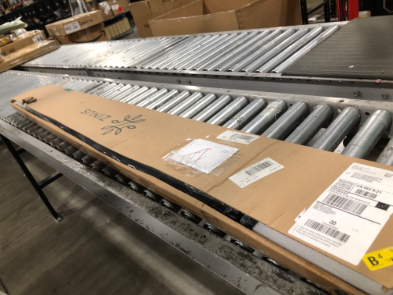 Photo 1 of ZINUS Quick Lock Bunkie Board, Box Spring & Bed Slat Replacement, Metal Frame with Steel Slats, Easy Assembly, Queen