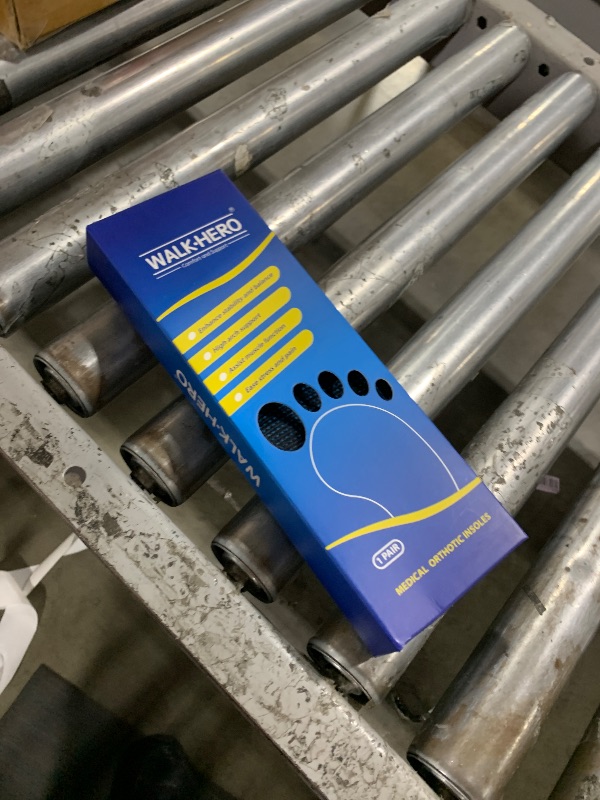 Photo 1 of Inserts Relieve Plantar Fasciitis - Flat Feet Insoles Arch Supports, Orthotic Insoles for Foot Pain Arch Pain Reduce Muscle Fatigue Absorb Shock (Mens 5-5 1/2 | Womens 7-7 1/2)