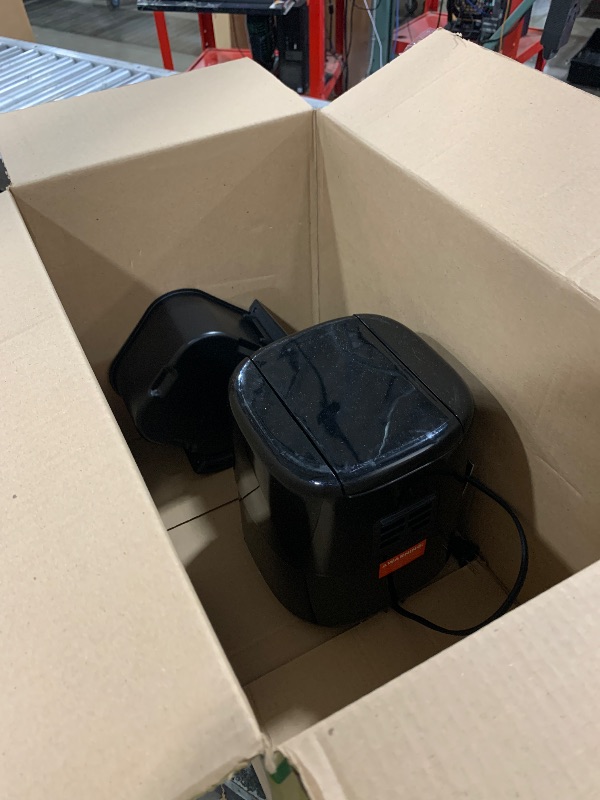 Photo 1 of CHEFMAN 2 Qt Mini Air Fryer – Digital Space-Saving Compact Air Fryer with Nonstick and Dishwasher Safe Basket, Quick & Easy Meals in Minutes, Features Digital Timer and Shake Reminder – Black