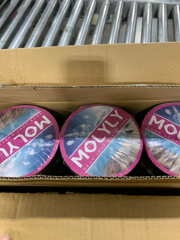 Photo 1 of MOLYLY Butyl Deck Joist Tape 2 inch, 2" x 50' Joist Tape for Decking, 15 Rolls Waterproof and Anti-Corrosion Flashing Deck Tape Joist for Deck, Joist, Roofs, Beams, RV, Roof Extend Decking Tape