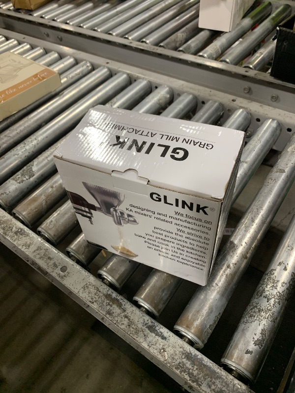 Photo 1 of GLINK All Metal Grain Mill Attachment for KitchenAid Stand Mixer,12 Levels Flour Grinder Accessories, Grain Mill Attachment Fit for Grinding Wheat, Corn, Oats, Buckwheat, Millet and Other Cereals