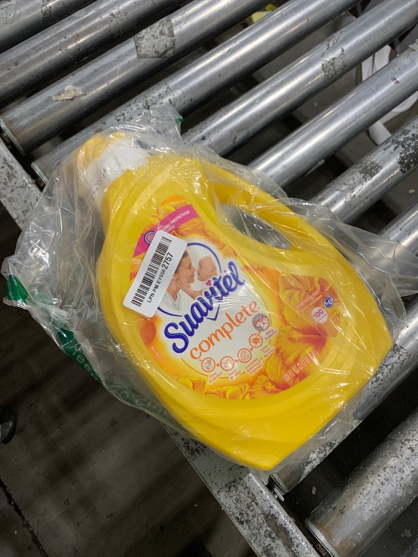 Photo 1 of Suavitel Complete Liquid Fabric Conditioner, Laundry Fabric Softener with Fabric Protection Technology, Morning Sun, 100 fl oz, Enough Liquid For 100 Small Loads
