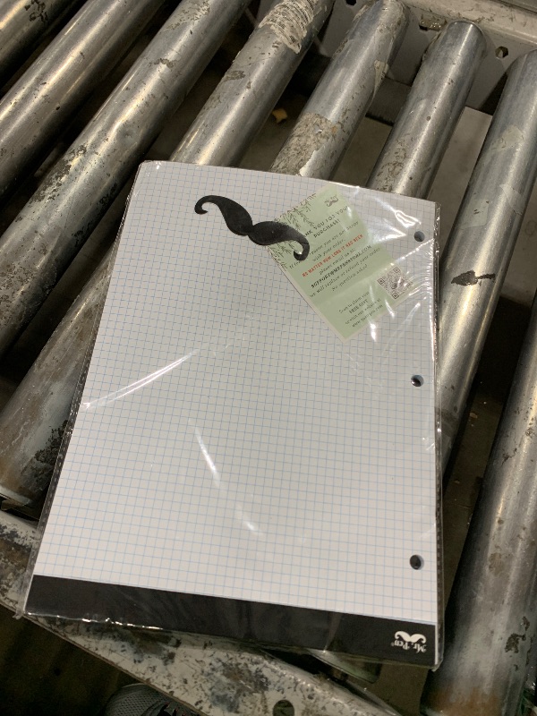 Photo 1 of Mr. Pen- Graph Paper pads 8.5 x 11 Inches, 55 Sheets, 5x5 (5 Squares Per Inch), 3-Hole Punched, 3-Hole Punched, Blueprint Grid Paper Pads 8.5 x 11, Math Notebook