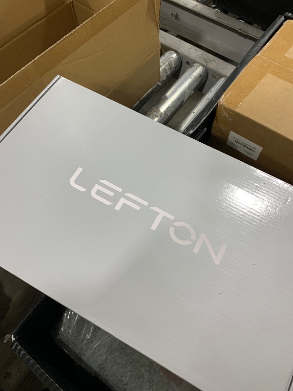 Photo 1 of Lefton Rotatable Bathroom Faucet with Temperature Display in Fahrenheit (Batteries-Free), 3 Water Modes, Brushed Nickel, BF2204-0
