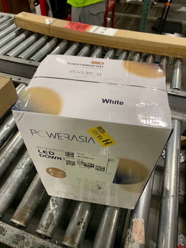 Photo 1 of 6 Pack Recessed Lighting 8 Inch with Junction Box, 5CCT 8 Inch LED Recessed Lights Dimmable 2700K/3000K/4000K/5000K/6000K, 18W 1400lm Ultra Thin Recessed Lighting - ETL and Energy Star Certified