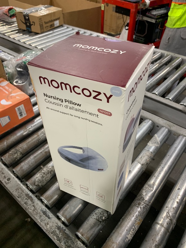 Photo 1 of Momcozy Exclusive Memory Foam Nursing Pillow - Pioneering Safety Fence-Plus Size Breastfeeding Pillow for Ergonomic Comfort & Support-Easier and Healthier Nursing - Fit for All, Removable Cover