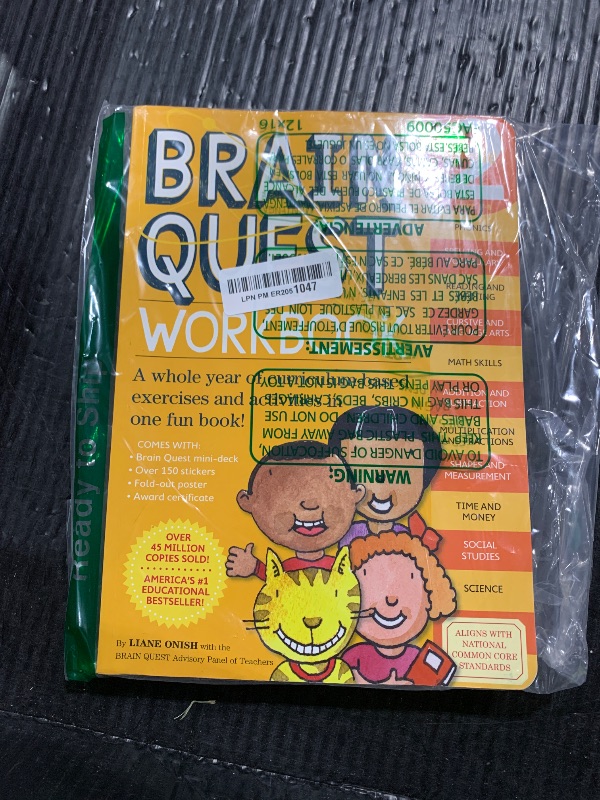 Photo 1 of Brain Quest Workbook, Grade 2