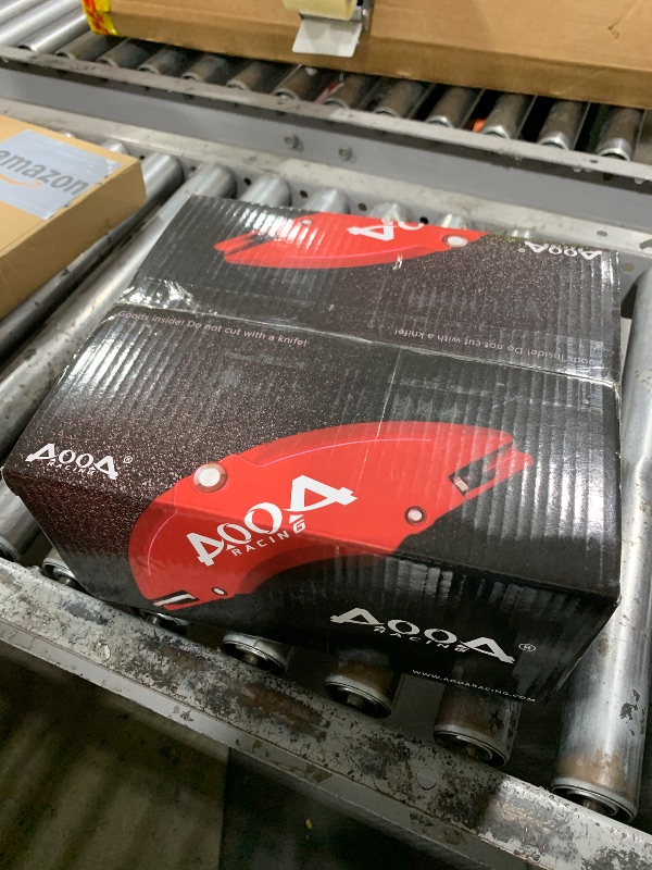 Photo 1 of AOOA Caliper Covers Red Brake and White Characters Covers Fits Mustang 2005-2014?No GT500) (set of 4)