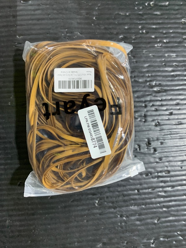 Photo 1 of Feyart 40m/131ft 7mm Light Wood Wicker Repair Kit, PE Rattan Repair Kit for Wicker Chair Fixing, Patio Furniture Repair