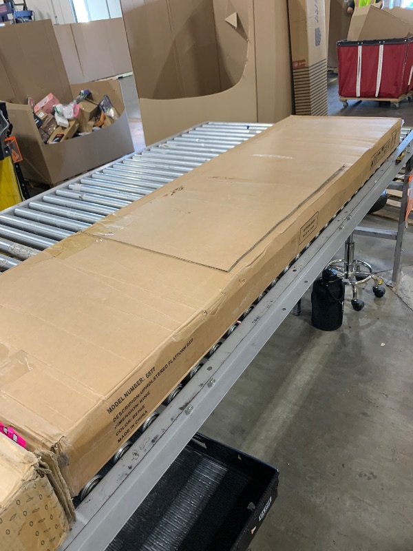 Photo 1 of HAOARA King Size Bed Frame,King Size Platform Bed Frame and Velvet Upholstered Headboard with Strong Wood Slats, Box Spring Optional, Mattress Foundation, Easy Assembly Beige