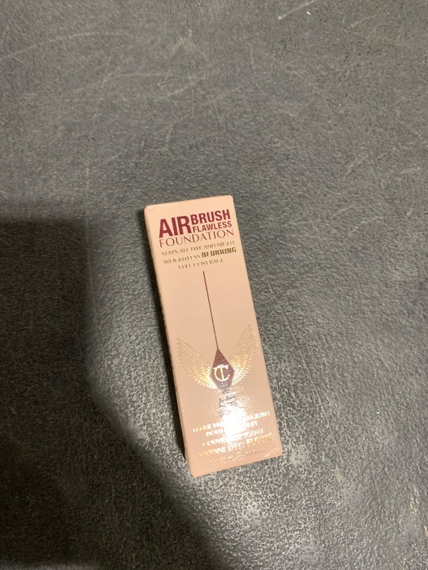 Photo 1 of Charlotte Tilbury Airbrush Flawless Matte Foundation - Full Coverage Liquid Makeup with a Natural-Matte Finish - Smoothes & Blurs Pores - Waterproof & Transfer Resistant - 8 Neutral