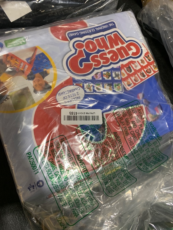 Photo 1 of Hasbro Gaming Guess Who? Original,Easy to Load Frame,Double-Sided Character Sheet,2 Player Board Games for Kids,Guessing Games for Families,Ages 6 and Up