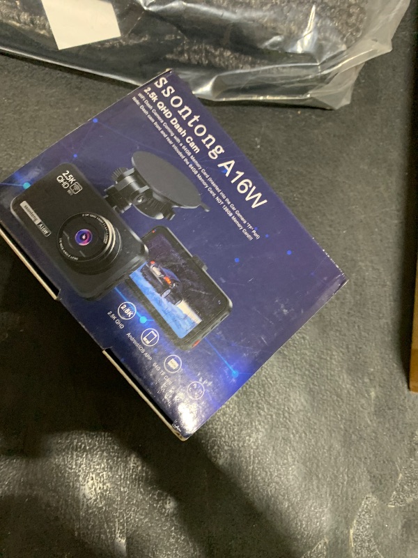 Photo 1 of Dash Cam Front and Rear, Dash Camera for Cars WiFi/APP Control Dual Dashcam W/ 64GB Card, 2.5K Dash Cam Front+1080P Rear Car Camera W/Super Night Vision, Loop Recording, G-Sensor, Max Support 256GB