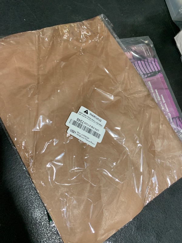 Photo 1 of 100 Sheets Brown Tissue Paper Artdly 14 x 20 Inches Brown Wrapping Paper Bulk for Weddings Birthday DIY Project Christmas