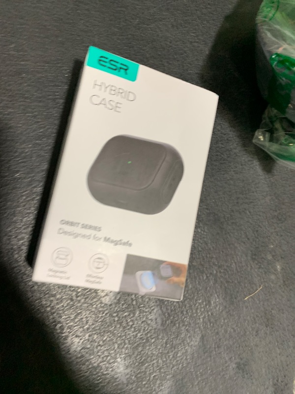 Photo 1 of ESR for AirPods Pro 2 Case, Compatible with Airpods Pro Case 2nd / 1st Generation (2023/2022/2019), Compatible with MagSafe, Full Drop Protection Cover with Lanyard, Black