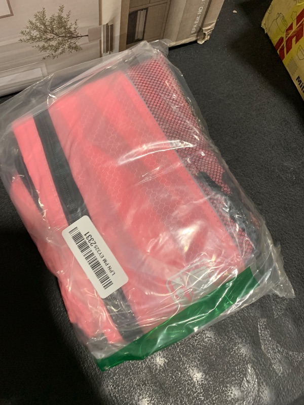 Photo 1 of Hopsooken 5 Set Packing Cubes for Travel Large Suitcase Luggage Organizer Bags Travel Accessories Vacation 4 Cubes 1 Laundry Pouch Bag(Pinkl)