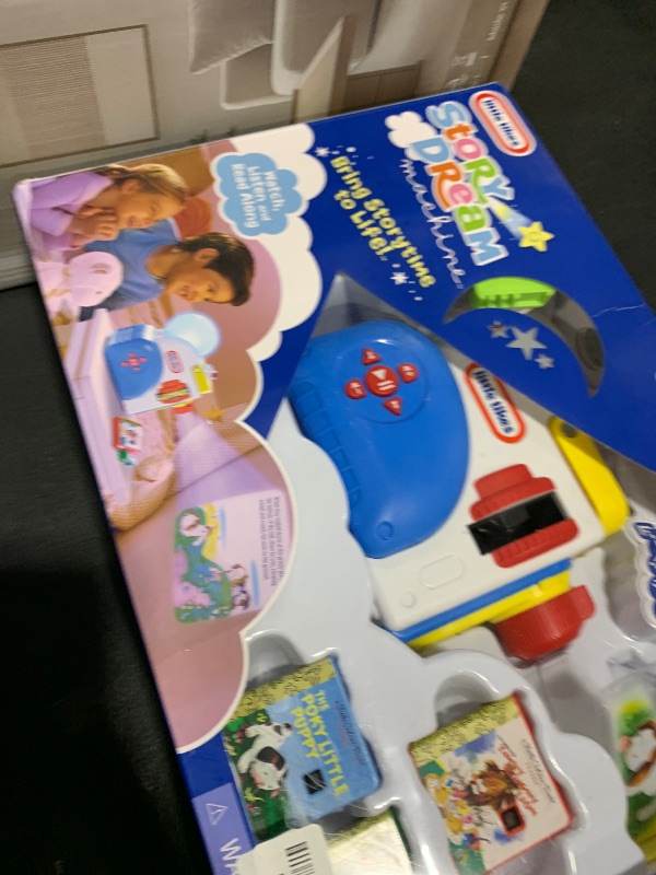 Photo 1 of Little Tikes Story Dream Machine Starter Set, Storytime, Books, Little Golden Book, Audio Play, The Poky Little Puppy Character, Nightlight, Toy Gift for Toddlers and Kids Girls Boys Ages 3+