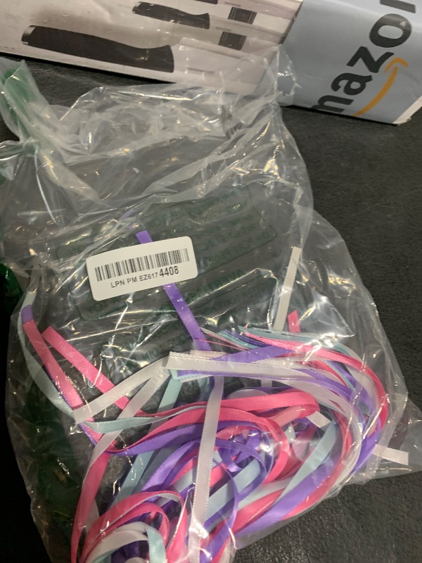 Photo 1 of BESPORTBLE 1 Pair Kids Bike Handlebar Streamers - Colorful Scooter Tassels for Decoration, Easy to Install, Sparkly Ribbons for Girls and Boys