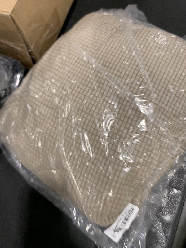 Photo 1 of PrinceDeco T Cushion Sofa Slipcover 4 Pieces Sofa Covers for T Cushion Couch Soft Sofa Slip Covers Furniture Protector with 3 Individual T Shape Seat Covers Width Up to 88 Inch, Sand