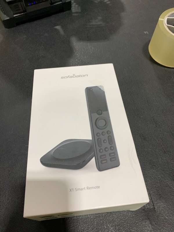 Photo 1 of SofaBaton X1 Universal Remote Control with Hub, All in one Remote with Smart APP Setting, One-Touch Activities,Control 60+ Devices, Compatible Alexa & Google Assistant for Voice Control