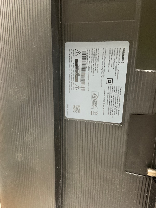Photo 1 of Samsung 75-Inch Class Crystal UHD U8000F 4K Smart TV (2025 Model) Endless Free Content, Crystal Processor 4K, MetalStream Design, Knox Security, Alexa Built-in