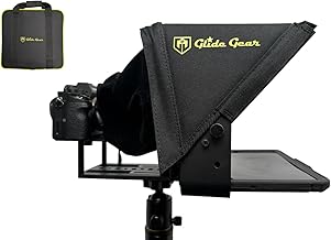 Photo 1 of Glide Gear TMP 100 Teleprompter – DSLR, Tablet, Smartphone – 12" Glass, Carry Case, No Assembly