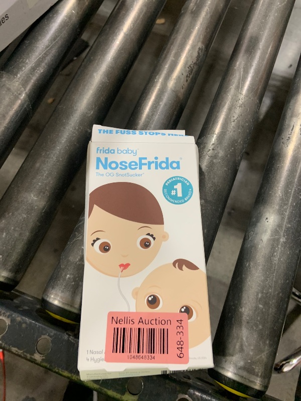 Photo 1 of Frida Baby NoseFrida SnotSucker for Baby, Nasal Aspirator for Baby, Nose Sucker Baby Nasal Aspirator to Help Baby Breathe Easy